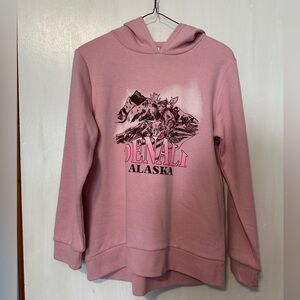 Girls Pink Sweatshirt / Hoodie,, Size XL 14/16, NWoT
